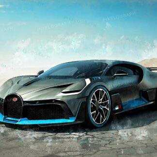 Bugatti Print, Divo - Bugatti Art, Bugatti Poster, Bugatti Sketch Art, Bugatti Print, Bugatti Watercolor, Divo, Bugatti Divo Print, Divo art