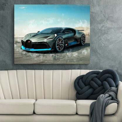 Bugatti Print, Divo - Bugatti Art, Bugatti Poster, Bugatti Sketch Art, Bugatti Print, Bugatti Watercolor, Divo, Bugatti Divo Print, Divo art - Image 5