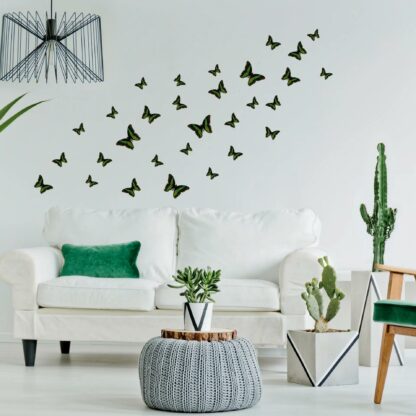 30 autocollants de décoration murale papillon - Image 4