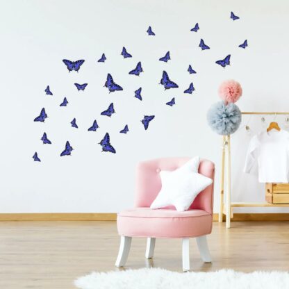 30 autocollants de décoration murale papillon - Image 8