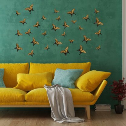 30 autocollants de décoration murale papillon - Image 10