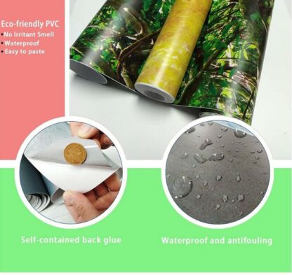 3d Door Cover Sticker - Barn Wallpaper Front Door Mural Wall Decal - Removable Peel Stick Interior Covering Wrap Decor Vinyl For Doors Art - Image 5
