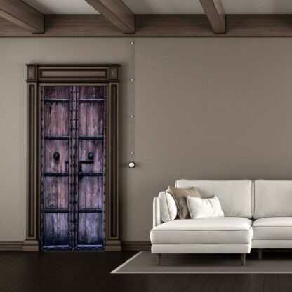 3d Door Cover Sticker - Barn Wallpaper Front Door Mural Wall Decal - Removable Peel Stick Interior Covering Wrap Decor Vinyl For Doors Art - Image 9